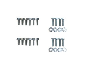 Polaris RZR PRO XP4 Seat Mounts - Rear - PRP Seats - Polaris RZR PRO XP4/Pro R4/Turbo R4 Rear Seat/Bench Mounts - Black - `20-`22